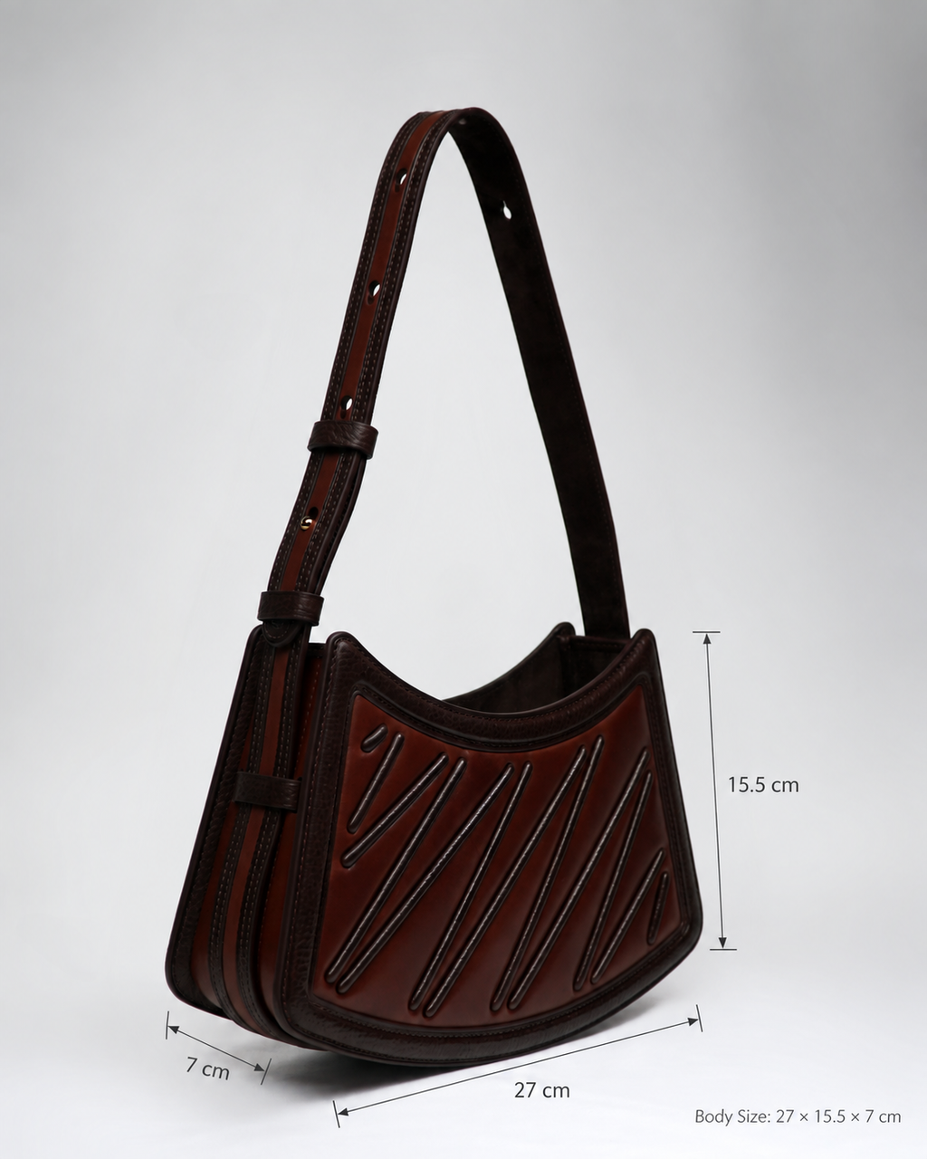 Original Mocha Handbag by STONEHEART